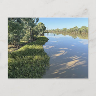 Darby Land Bridge op de rivier de Warrego Briefkaart