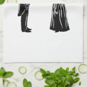 Darcy and Lizzy Silhouette Theedoek (Gevouwen)