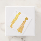 Darcy & Elizabeth Silhouette Bedankjes Labels (Met doos)