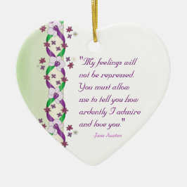 Darcy Quote  Ornament