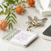 Darcy Wedding Sleutelhanger (Zijkant)