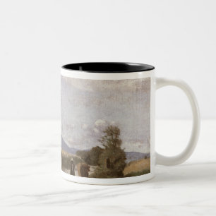 Dardagny, Morning, c.1853 (olie op canvas) Tweekleurige Koffiemok