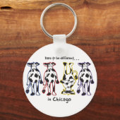 DARE-CHICAGO SLEUTELHANGER (Voorkant)