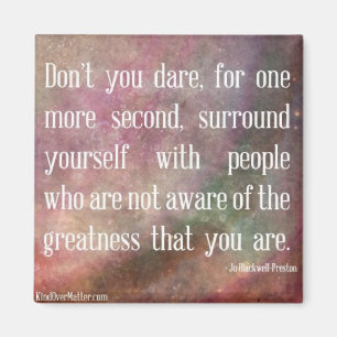 Dare je niet magneet