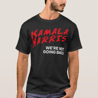 DARE Kamala keert niet terug naar HARRISWALZ 2024 T-shirt