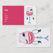 Dare Me Diva Carte de visite (Devant / Derrière)