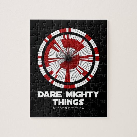 Dare Mighty Dighding Mars Rover Landing Legpuzzel (Verticaal)