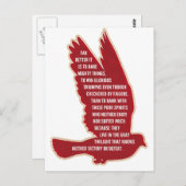 Dare Mighty Things Briefkaart (Voorkant / Achterkant)