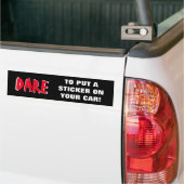 Dare parodiebumper sticker (Op Truck)