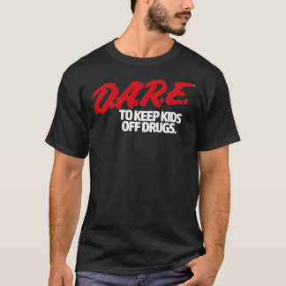 Dare Shirt - D.A.R.E. (Dare) Vintage 90&X27;S Logo