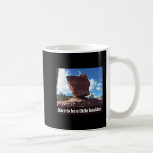 Dare to be a Little Boulder Rock klimt Koffiemok