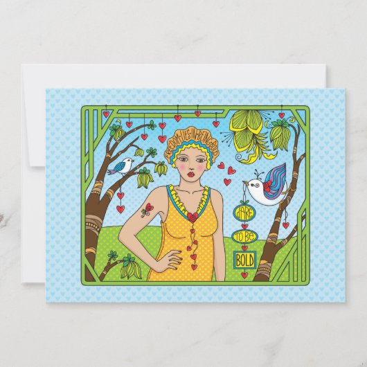 Dare to be Different_Flat Card 7 x 5 inch (Voorkant)