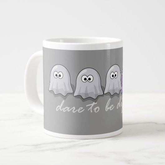 Dare to be Different Ghosts Grote Koffiekop (Voorkant links)