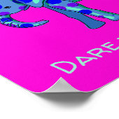 Dare to be Unique Elephant Poster (Hoek)