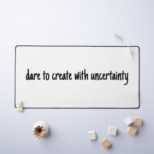 Dare to Creëer Desk Mat (Kindertafel)