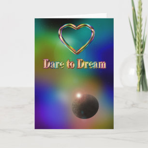 Dare to dream kosmos regenboogconstellatie planeet kaart