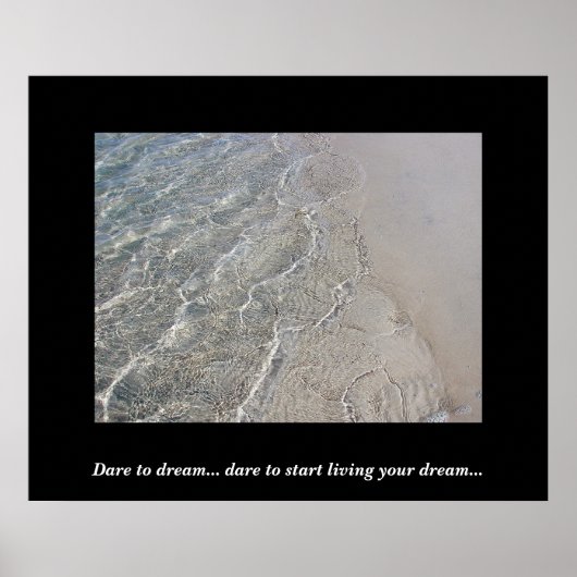 Dare to dromen poster (Voorkant)