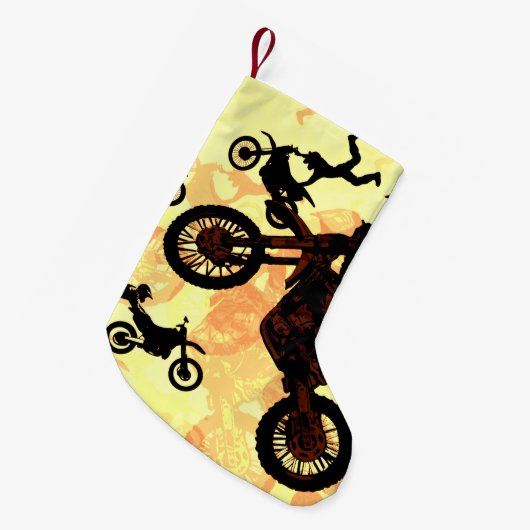 Dare to Fly - Motocross Stunts Kleine Kerstsok (Voorkant (Hangend))