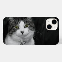 Dare to look in My Green Eyes iPhone Case