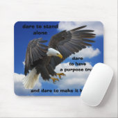 Dare to Stand Alone, American Bald Eagle Edition Muismat (Met muis)