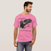 Dare to Stand Alone, American Bald Eagle Edition T-shirt (Voorkant volledig)