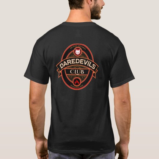 DareDevils Club Series 4 T-shirt (Achterkant)