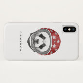 Dareduivel Panda | Jouw namen toevoegen Case-Mate iPhone Case (Achterkant (horizontaal))