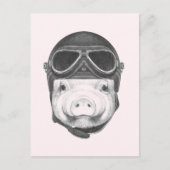 Dareduivel Pig Briefkaart (Voorkant)