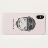 Dareduivel Pig | Jouw namen toevoegen Case-Mate iPhone Case (Achterkant (horizontaal))