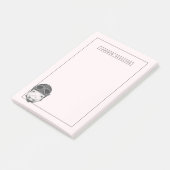 Dareduivel Pig | Jouw namen toevoegen Post-it® Notes (Schuin)