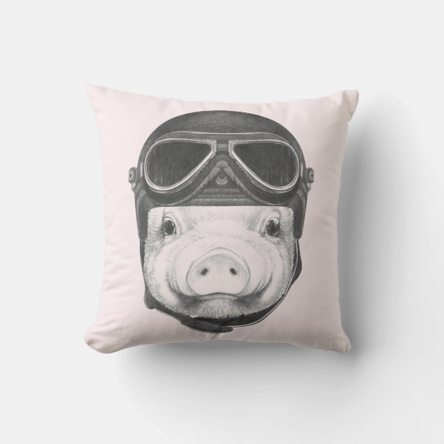 Dareduivel Pig Kussen (Voorkant)