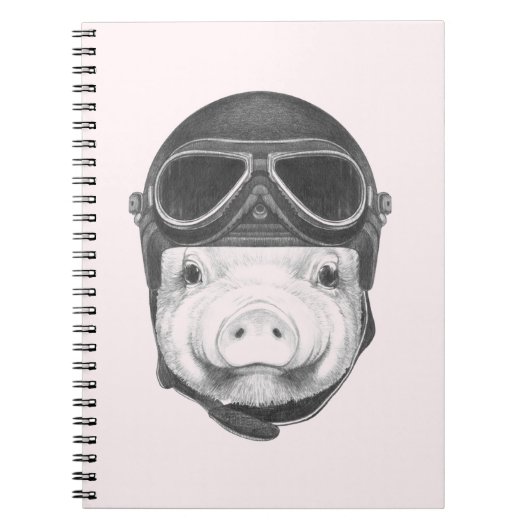 Dareduivel Pig Notitieboek (Voorkant)