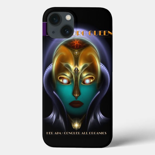 Daria Cyborg Queen iPad Case (Achterkant)
