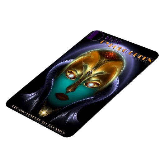 Daria Cyborg Queen Photo Magnet Magneet (Linkerzijde)