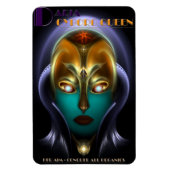 Daria Cyborg Queen Photo Magnet Magneet (Verticaal)