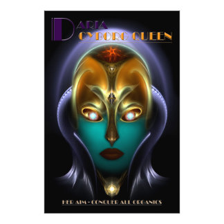 Daria Cyborg Queen Photo Print Foto Afdruk