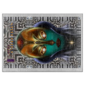 Daria Cyborg Queen Tech 15x11 Planche à découper e (Devant)