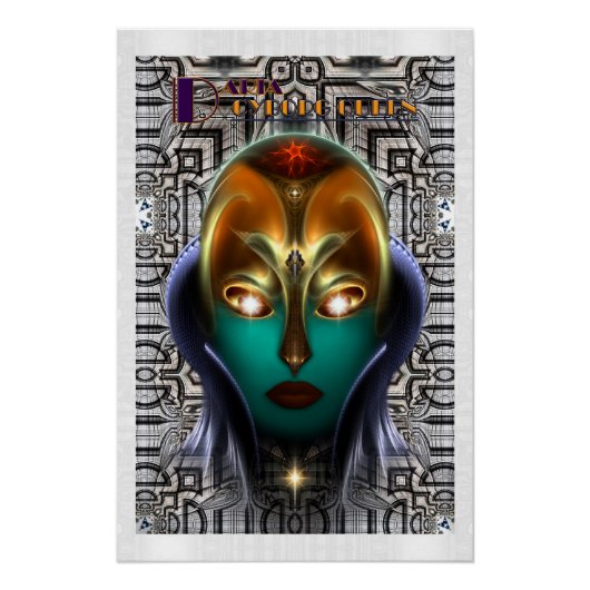 Daria Cyborg Queen Tech Poster parfait (Devant)