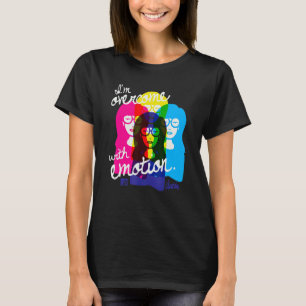 Daria Ik ben overweldigd door emotie Kleurrijk T-shirt
