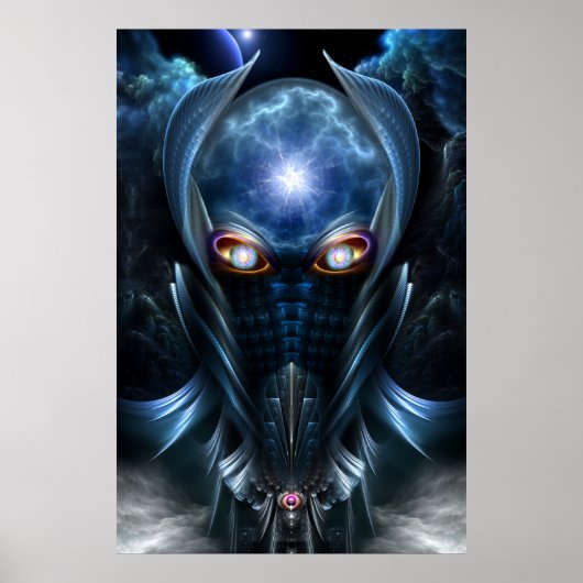 Darian Warrior Archival Poster (Voorkant)