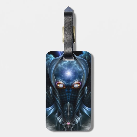 Darian Warrior Bagagelabel (Achterkant verticaal)