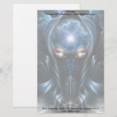 Darian Warrior Briefpapier (Voorkant / Achterkant)