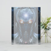 Darian Warrior Custom Briefhoofd (Staand voorkant)