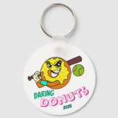 Daring Donuts - Softball Bag Sleutelhanger (Voorkant)