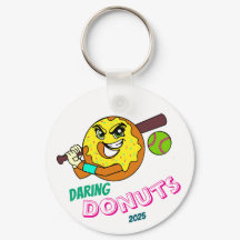 Daring Donuts - Softball Bag Sleutelhanger