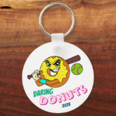 Daring Donuts - Softball Bag Sleutelhanger (Voorkant)