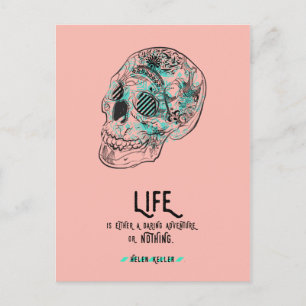 Daring Life Quote Briefkaart