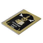 Dark Academia Aesthetic Notitieboek (Linkerzijde)