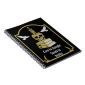 Dark Academia Aesthetic Notitieboek (Rechterzijde)