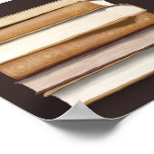 Dark Academia Antique Books Poster (Hoek)